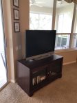 Flat screen with Comcast Cable